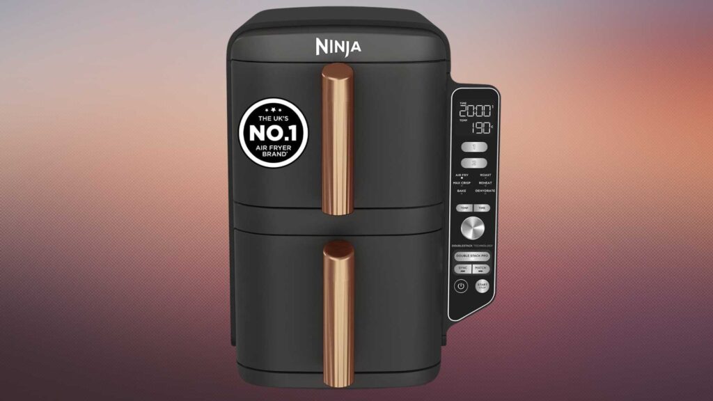 Last chance to grab the Ninja Double Stack XL 9.5L Air Fryer at 26% off, deal ends tonight