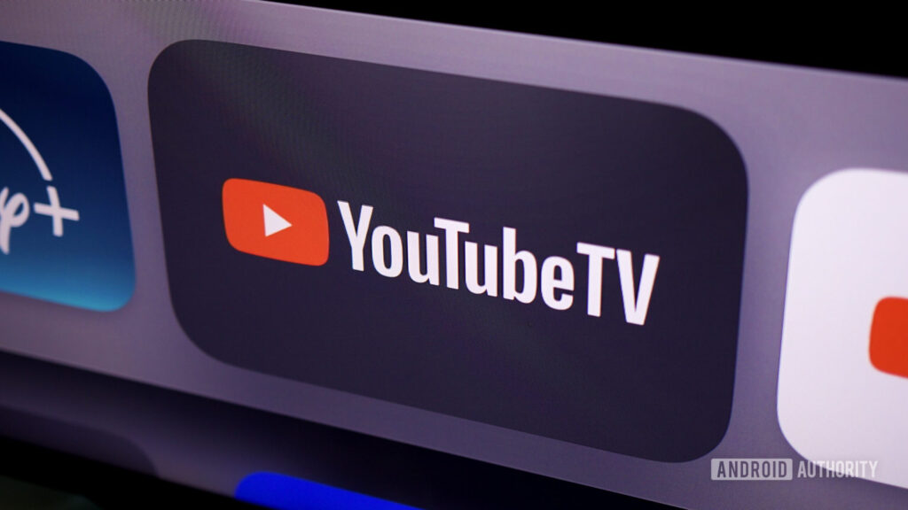 YouTube TV just finished rolling out one of its biggest new perks The YouTube TV app logo, as shown on an Apple TV.