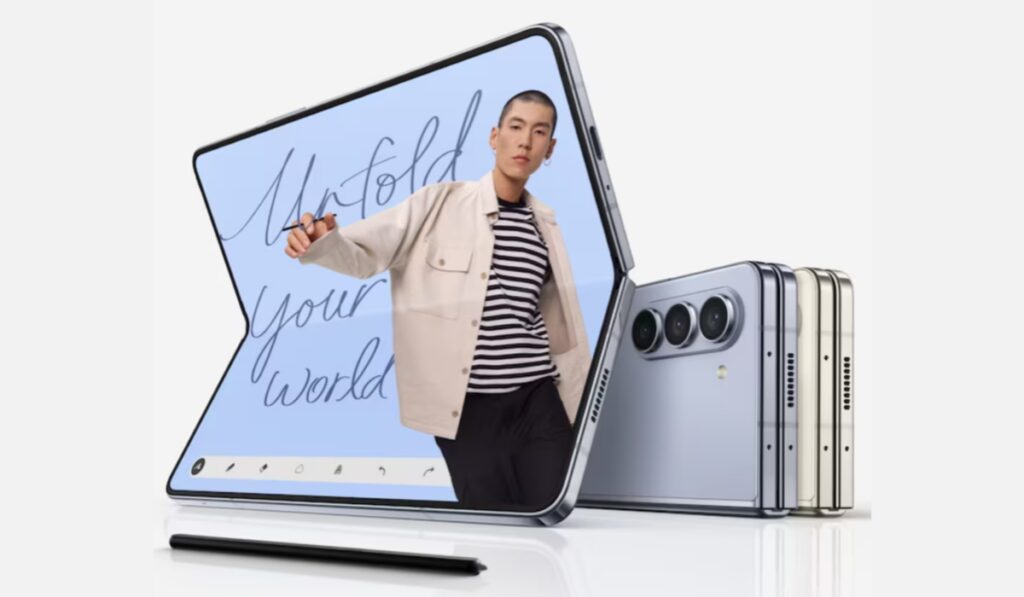 The new Galaxy Z foldables can function as your computer webcam Samsung Galaxy Z Fold 5 similar to Galaxy Fold 8
