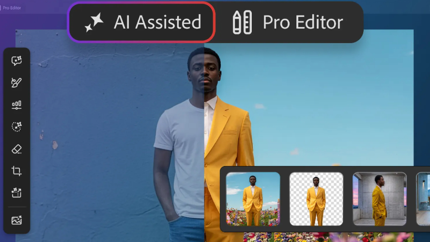 Adobe Photoshop Adds a Whole New AI Editing Mode Image of Photoshop's AI Assisted Editor tool