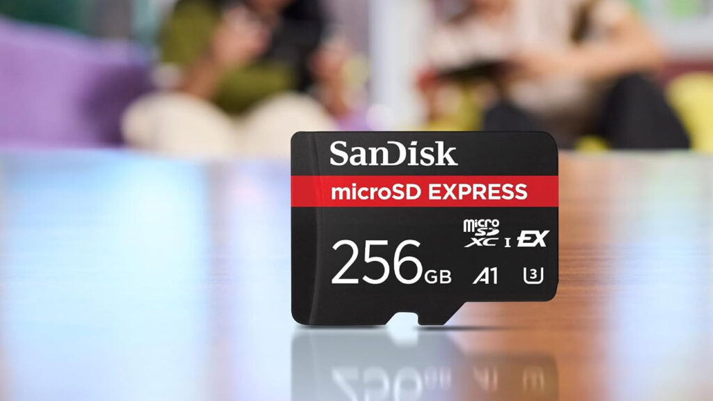 SANDISK 256GB microSD Express Card Press Image