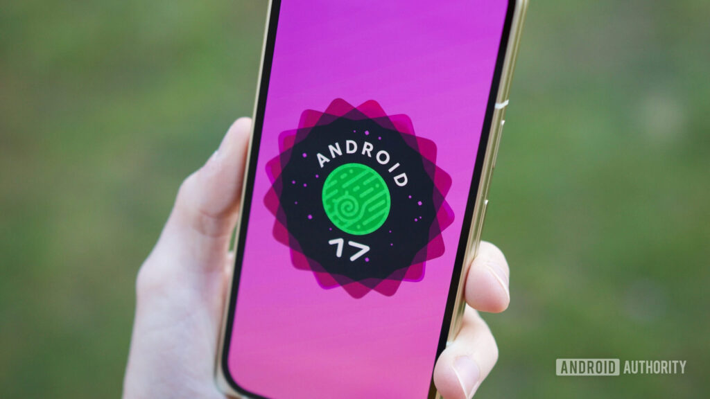 Android 17 QPR2 Beta 4 fixes an APK sideloading pain point Android 17 logo on a Pixel phone.
