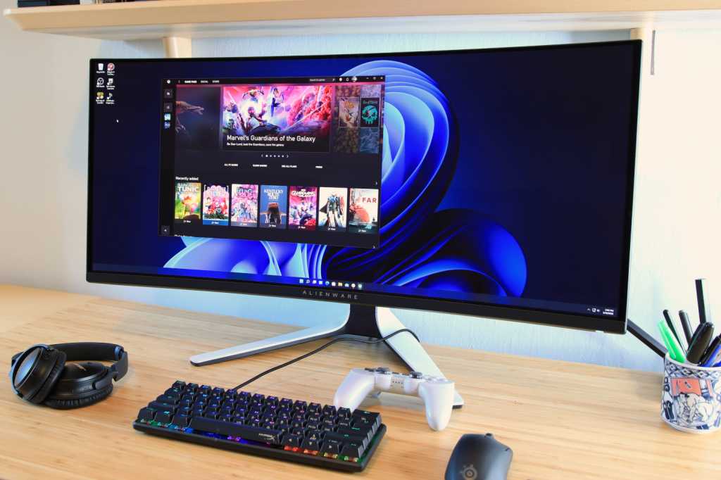 Best monitors 2026: Top picks for gaming, 4K, HDR, and more Alienware AW3423DW primary