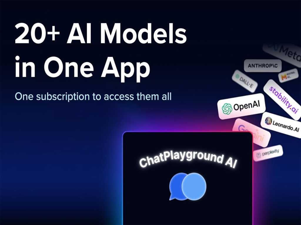 Compare ChatGPT, Gemini, DeepSeek, & more for life for a one-time $79 ChatPlayground AI: Lifetime Subscription (Unlimited Plan)