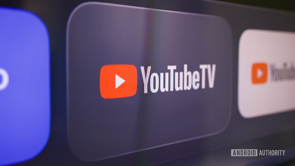 YouTube TV smart TV app logo.