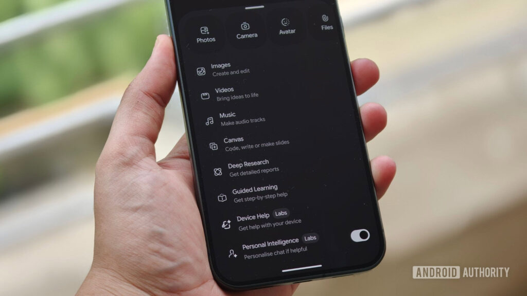 Device Help feature in the Gemini app on Pixel 11 Pro XL