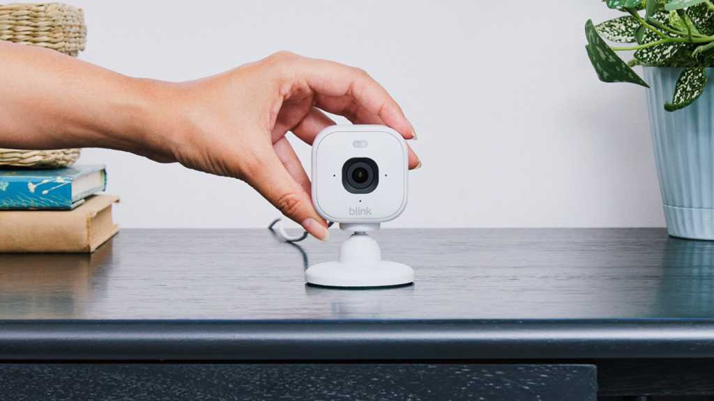 Get two Blink Mini 2K+ cameras for $37.99, nearly half off its usual price Blink Mini 2K+ indoor security camera