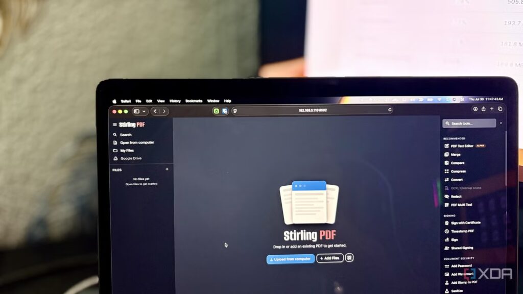 I replaced Adobe Acrobat with Stirling PDF, but the real cost wasn't what I expected