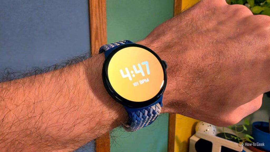 My Pixel Watch now shows my stress level like a mood ring—and I built it in minutes