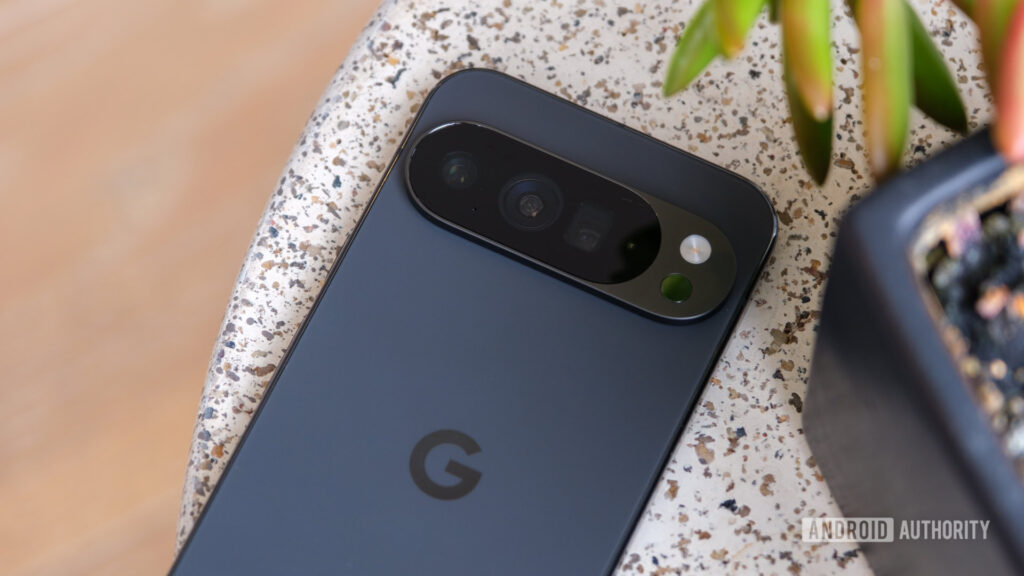Google Pixel 10 Pro XL camera close up