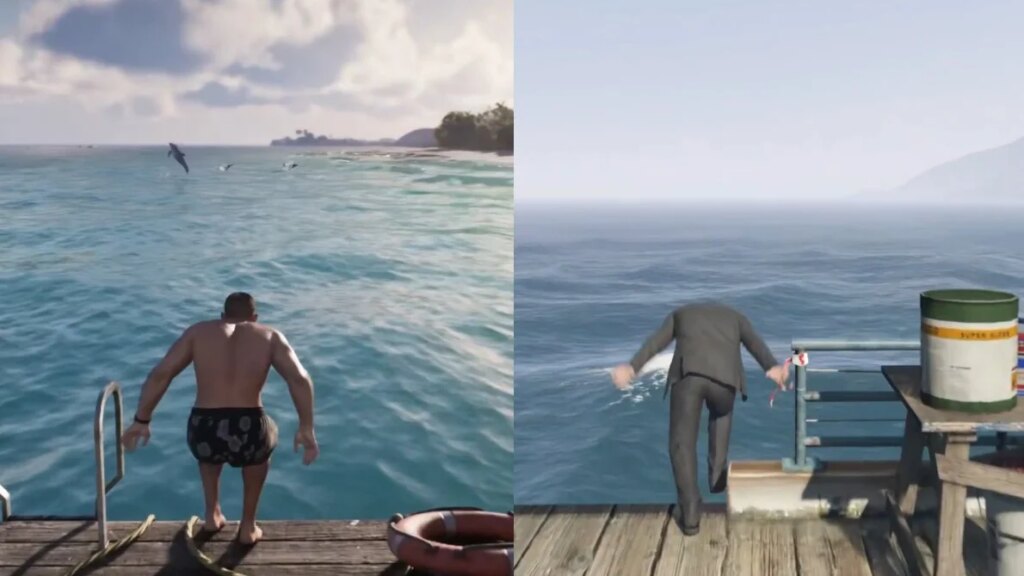 Rockstar Has GTA 5 Fans Marveling At How Far GTA 6 Has Come Gta CompariOSns