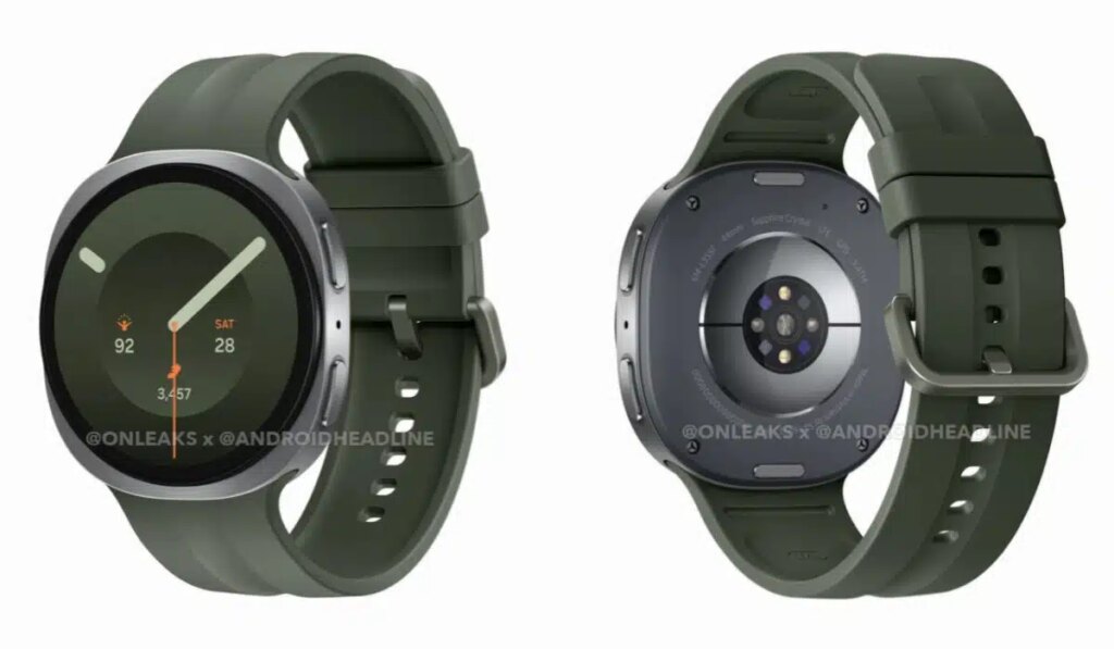 Samsung is working on a new Galaxy Aero smartwatch Samsung Galaxy Watch 9 renders leak surfaces with Watch Ultra 2 specs