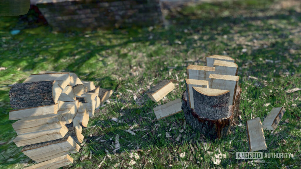 Splitting firewood with this vibecoded AI tool has never felt so real wood splitting simulator ai tool 2