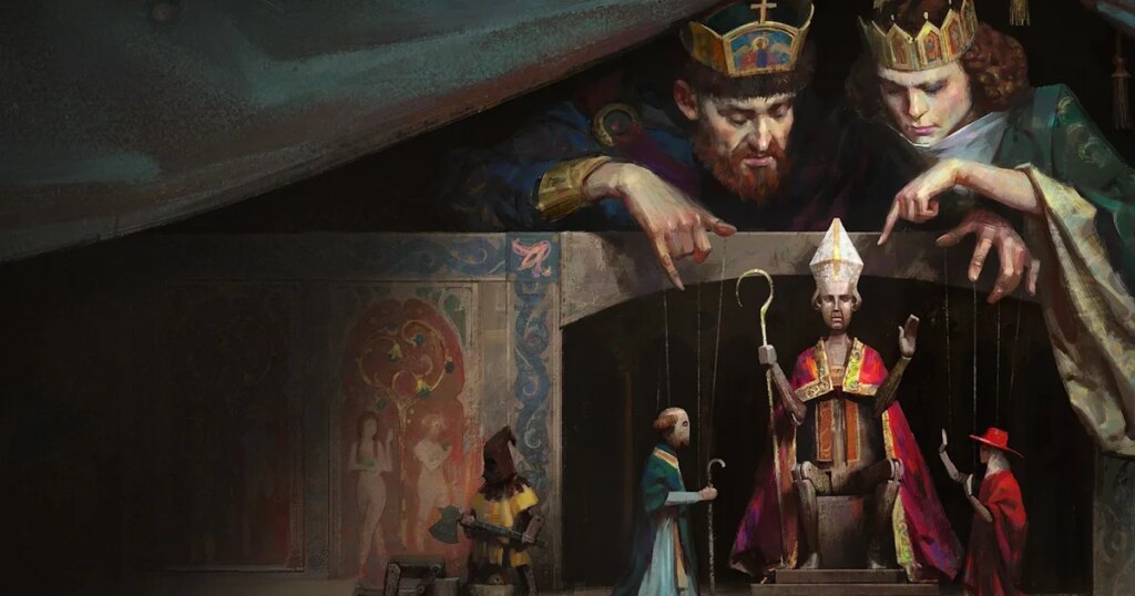 When Crusader Kings 3: By God Alone comes out, I'm going to turn the Roman Catholic Church into a polyamorous love nest