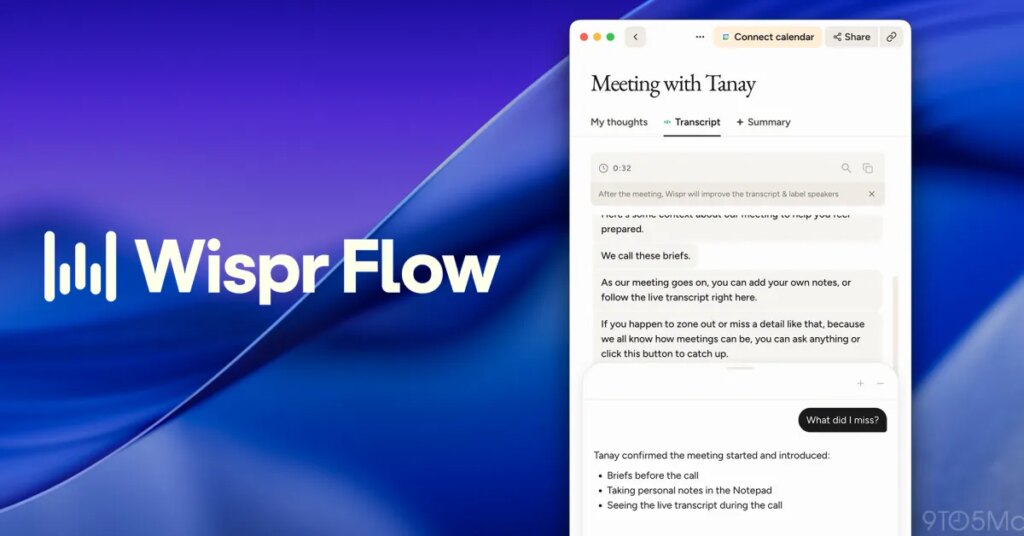Wispr Flow takes on AI meeting assistants with Notetaker Wispr Flow takes on AI meeting assistants with Notetaker