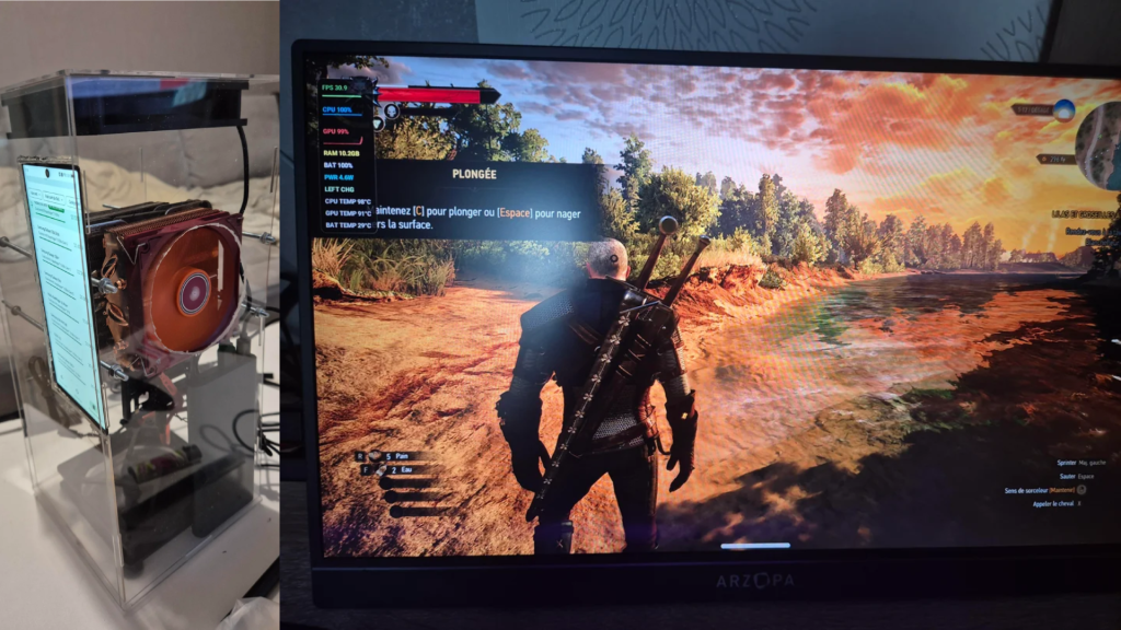 Witcher 3 on a phone is cool. What it means for PCs is not The Witcher 3 running on a modded "desktop" Android phone