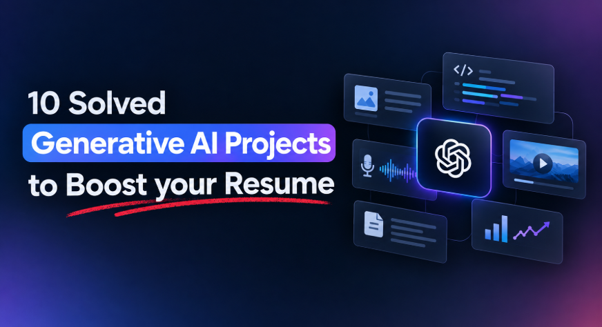 10 Generative AI Projects to Boost your Resume 10 Generative AI Projects to Boost your Resume