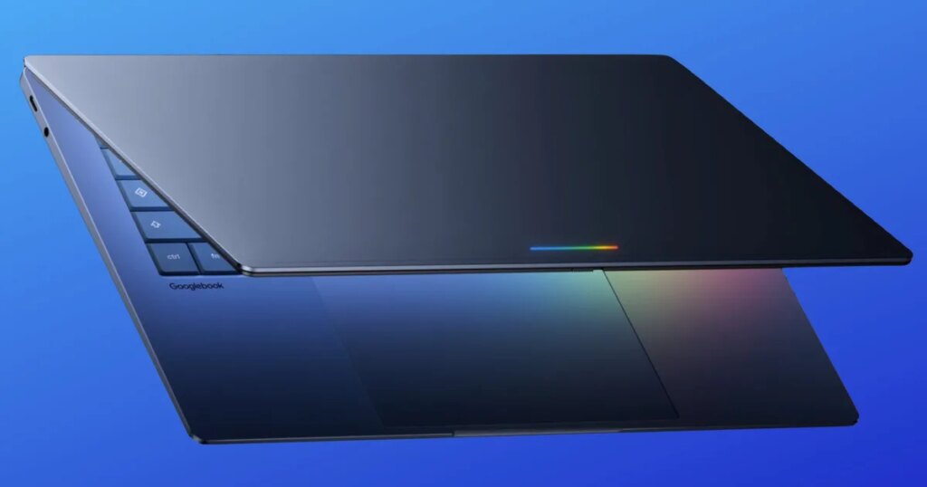 ASUS Googlebook revealed in leaked images with glowing lid and dedicated G key ASUS Googlebook revealed in leaked images with glowing lid and dedicated G key