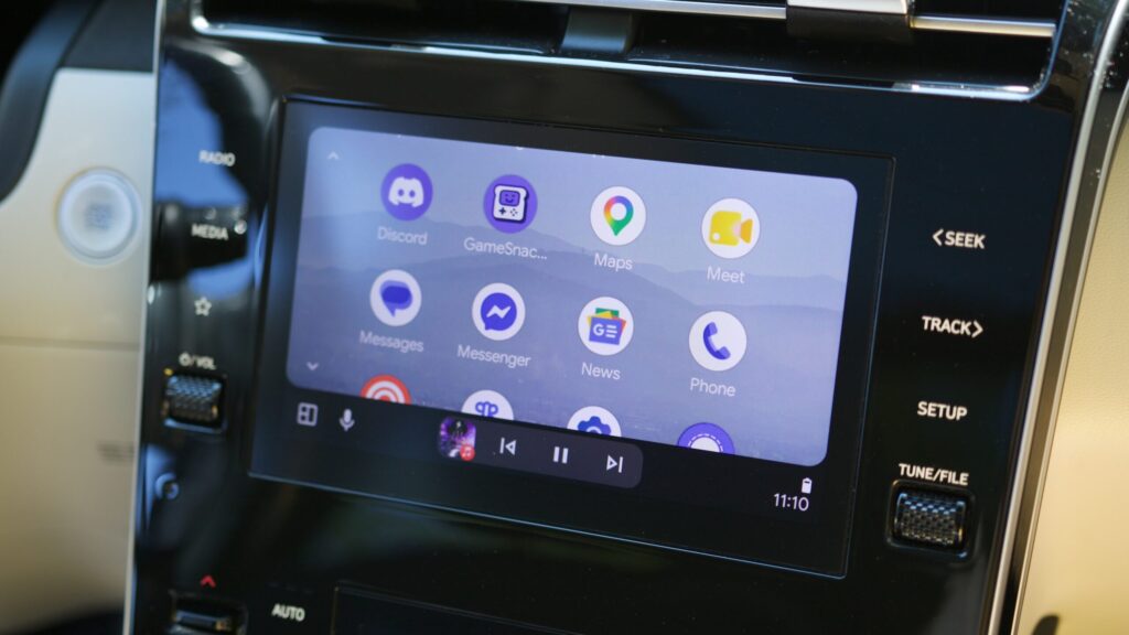 Android Auto app launcher.