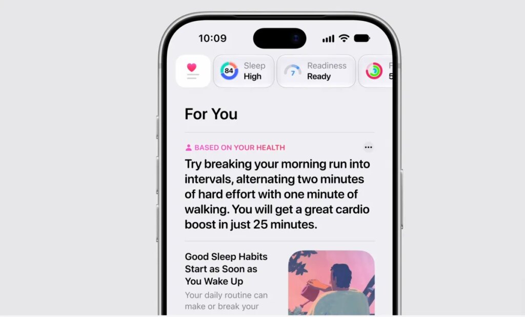 Apple’s revamped Health app will calculate your ‘health age’ and readiness score Apple's revamped Health app will calculate your 'health age' and readiness score