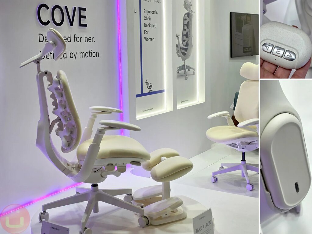 Arbrest COVE Rethinks the Ergonomic Office Chair Around Women’s Bodies Arbrest COVE Rethinks the Ergonomic Office Chair Around Women’s Bodies