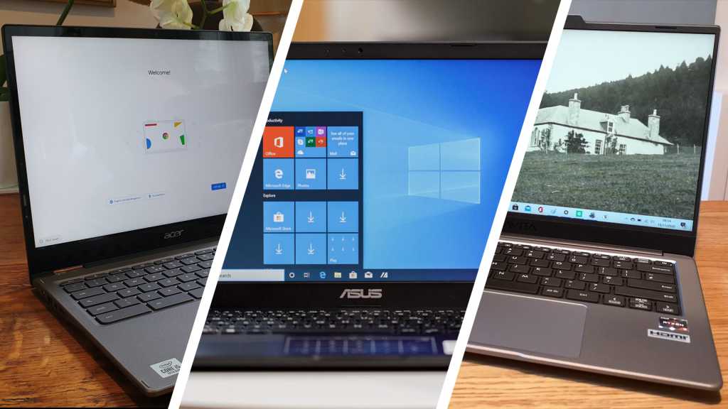 Best laptops 2026: Expert tested-and-selected premium, budget, gaming, 2-in-1 models A thumbnail showing three of the best budget laptops