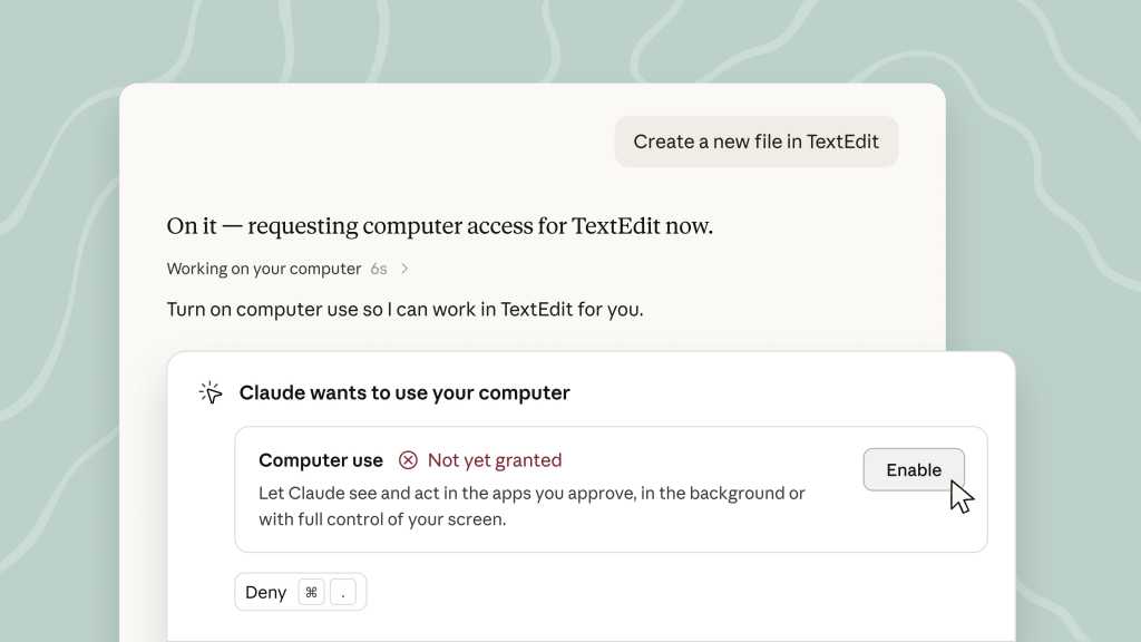 Claude can now click and type in the background while you work Anthropic Claude background