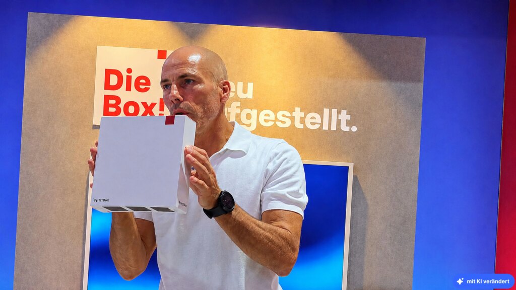 Fritz! ändert die Namen aller Boxen Fritz!-Chef Jan Oetjen zeigt die neue FritzBox
