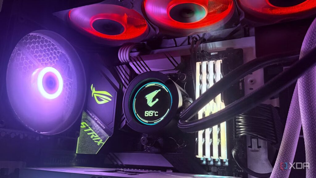 Half your case fans are plugged into headers your motherboard can't actually control