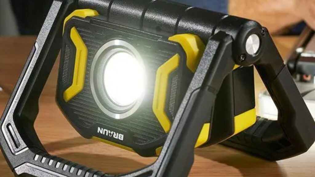 Harbor Freight Just Dropped A Foldable, Rechargeable Work Light That's Under $30