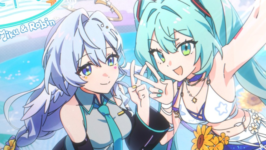 Hear the Hatsune Miku and Summeretto Robin Honkai: Star Rail Song star rail hatsune miku robin medley