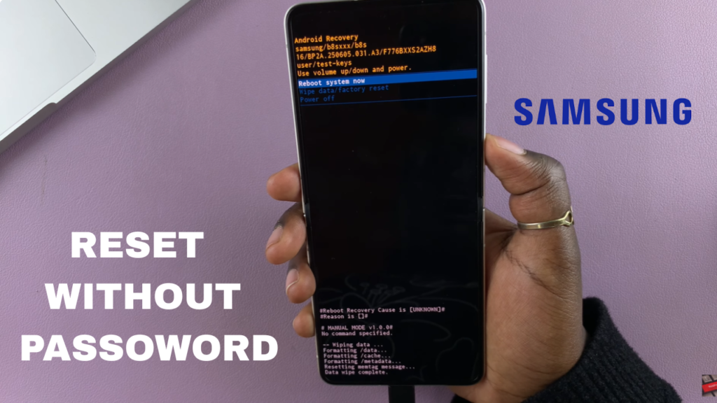 How To Reset Samsung Phone Without Password How To Reset Samsung Phone Without Password