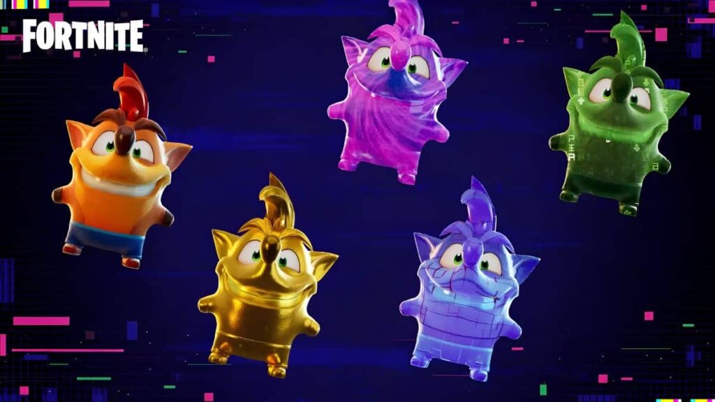 Find the Crash Bandicoot Sprite in Fortnite