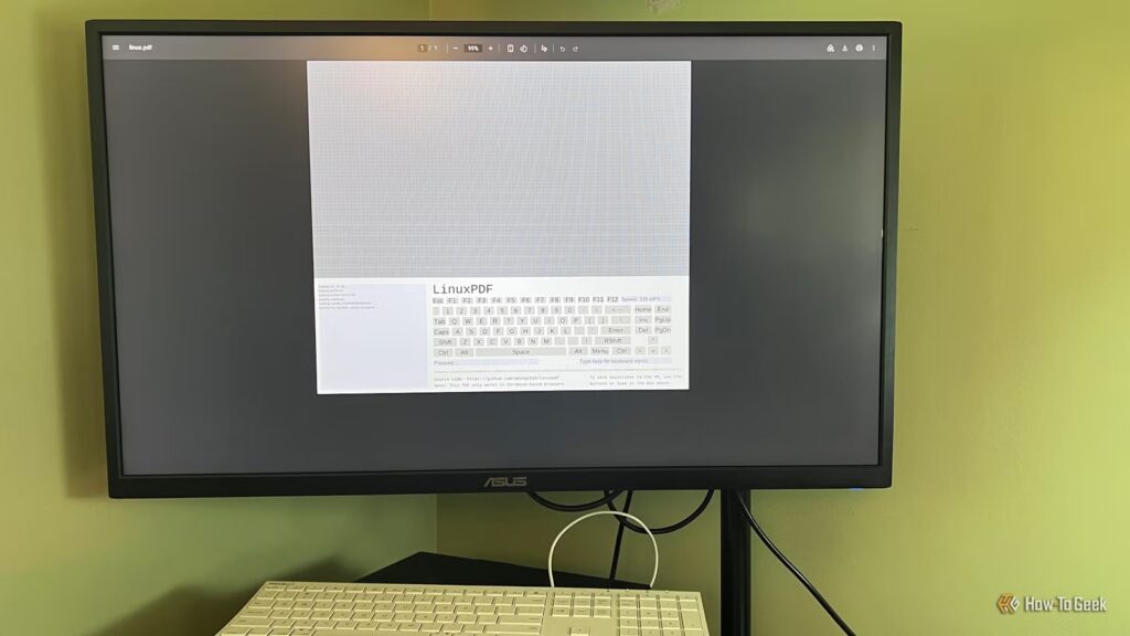 I couldn’t believe Linux could run inside a PDF, so I tried it I couldn't believe Linux could run inside a PDF, so I tried it