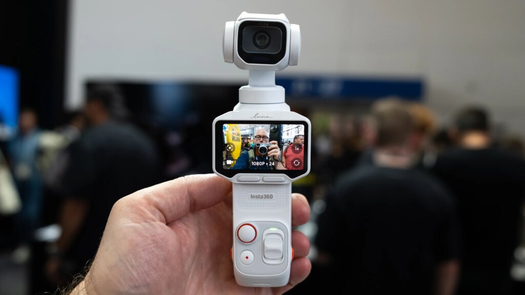 Insta360 Now Has a Smaller, Cheaper Luna Gimbal Camera The Insta360 Luna Pro at IFA.