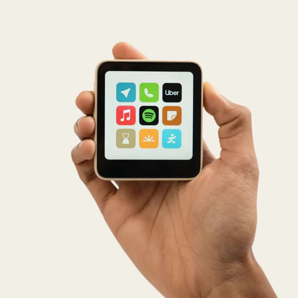 Meadow lets you leave your smartphone at home without sacrificing the essentials Meadow unit held in hand