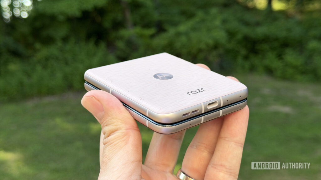 Motorola may be cooking up a rival to the Galaxy Z Fold 8 Motorola Razr 2026 bottom view