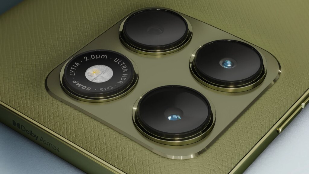 Nahaufnahme der Kameras auf der Rückseite des Motorola Edge 70 Plus.