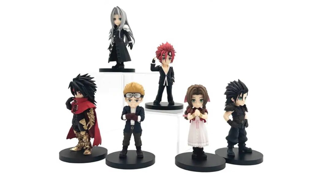 New FFVII Rebirth Adorable Arts Petit Figures Include Vincent, Sephiroth