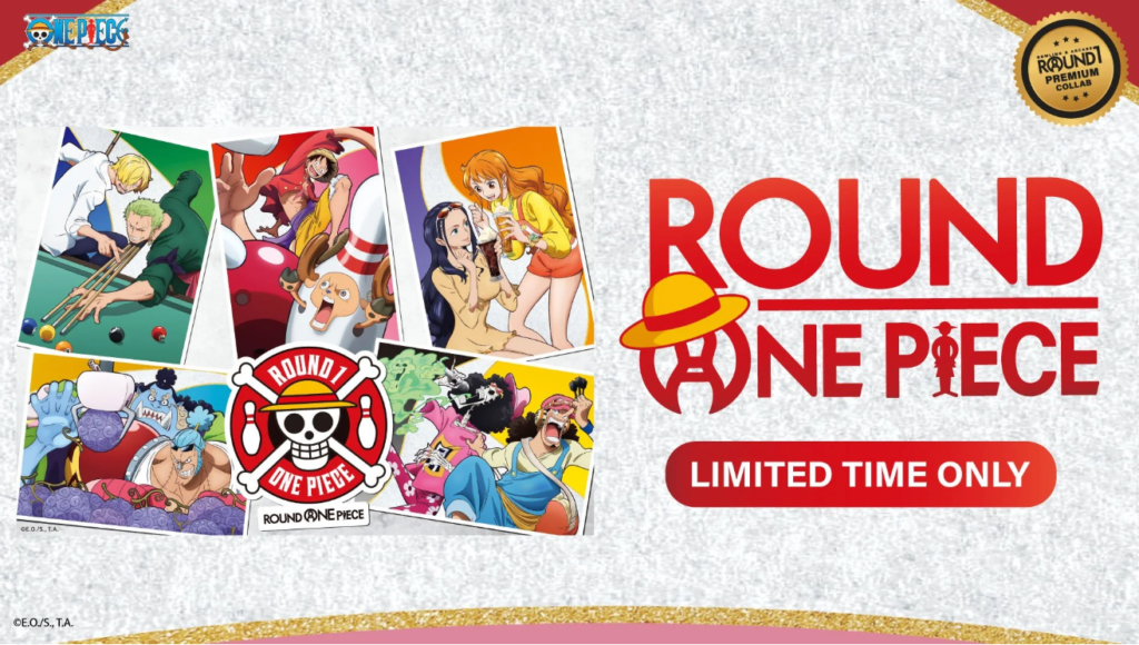 New One Piece Merchandise Launches at Round1 USA New One Piece Merchandise Launches at Round1 USA