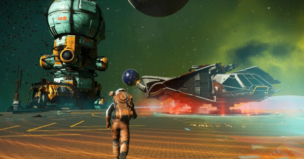 No Man’s Sky’s 10th anniversary update will let you rule space stations, built floating orbital bases and go on holiday to the sun No Man's Sky's 10th anniversary update will let you rule space stations, built floating orbital bases and go on holiday to the sun