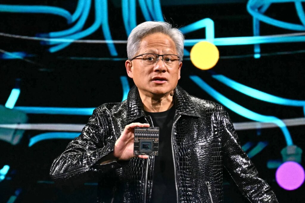 Nvidia CEO Asks Trump To Reassure Everyone On AI Photo: Patrick T. Fallon/AFP