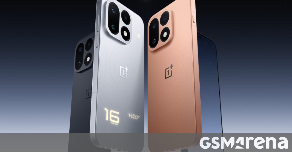 OnePlus 16 design and color options officially revealed OnePlus 16 design and color options officially revealed