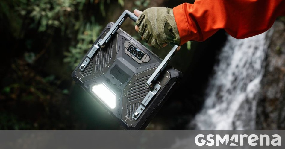 Oukitel has a rugged industrial tablet, a laptop with a solar panel and home solar batteries Oukitel has a rugged industrial tablet, a laptop with a solar panel and home solar batteries