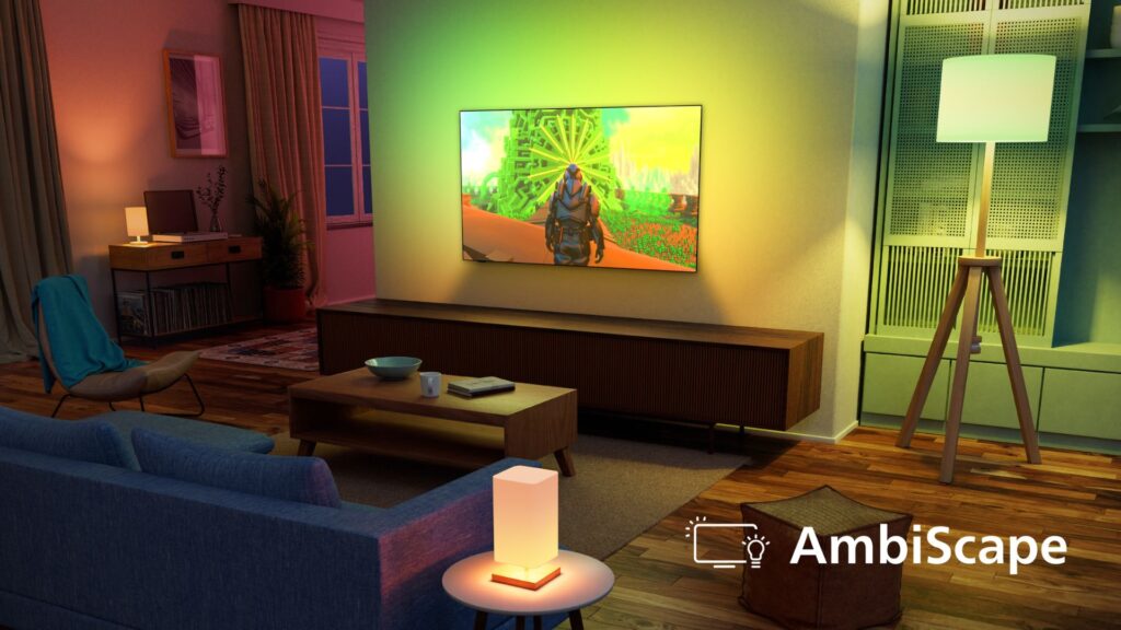 Philips’ AmbiScape now available across its Ambilight TVs Philips' AmbiScape now available across its Ambilight TVs