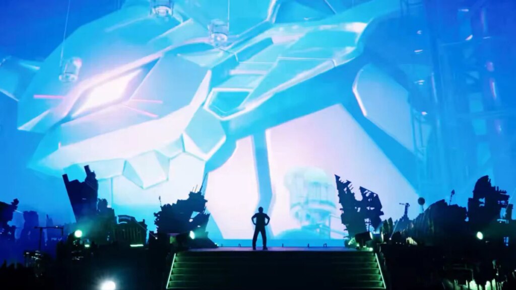 Potential Look At Yoko Taro’s Evangelion Plays At Weeknd Concert Theweekndevangelion