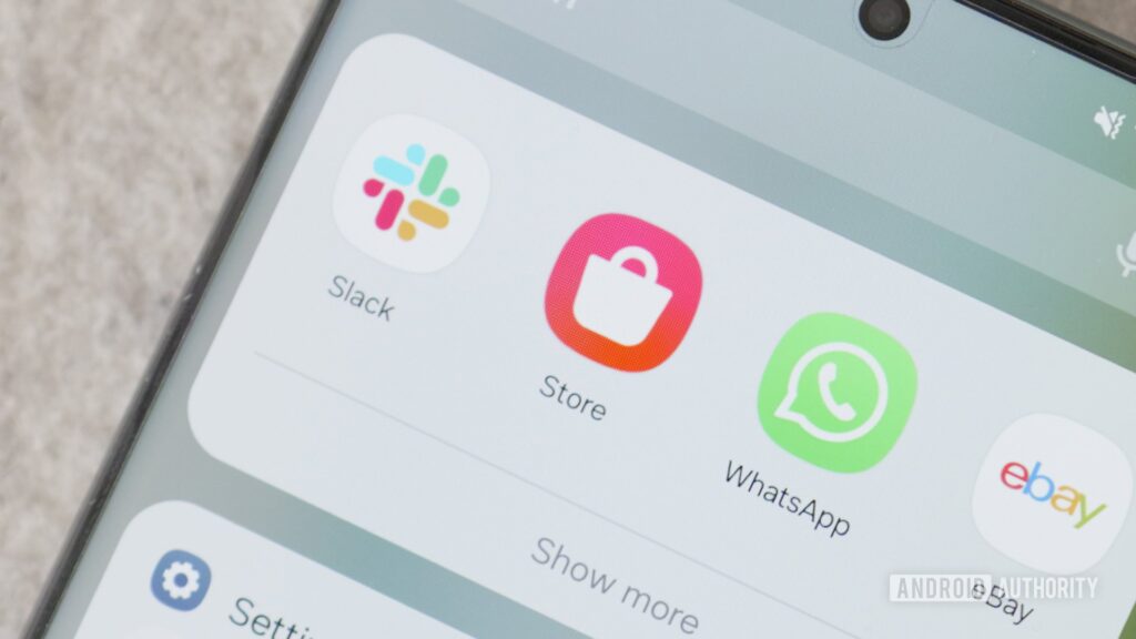 Samsung is giving the Galaxy Store a minor, but useful UI update Samsung Galaxy Store app icon in app drawer search
