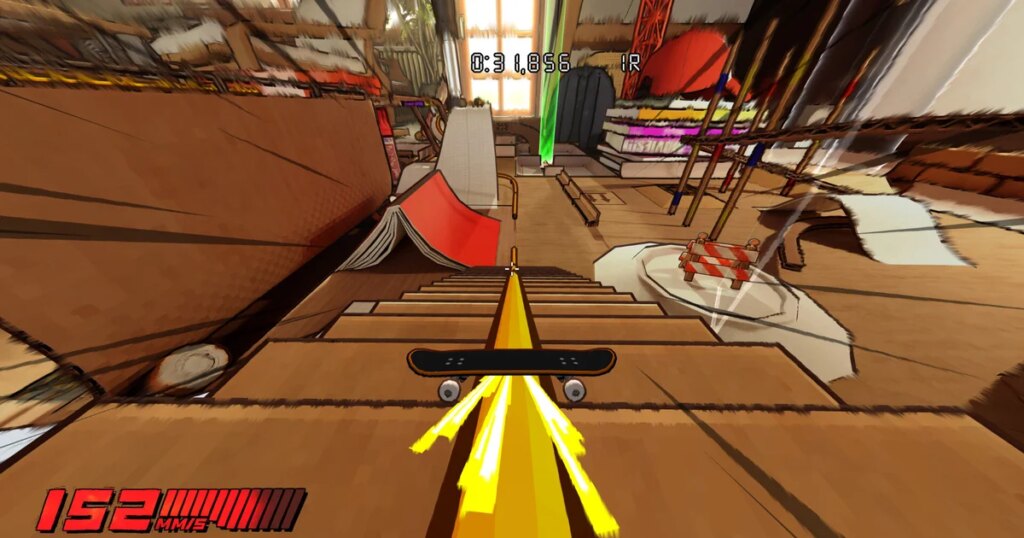 Stuntboost is a Tech Dech, skateboarding platformer all about doing sick flips on cardboard constructs in your bedroom, and it’s out now Stuntboost is a Tech Dech, skateboarding platformer all about doing sick flips on cardboard constructs in your bedroom, and it's out now