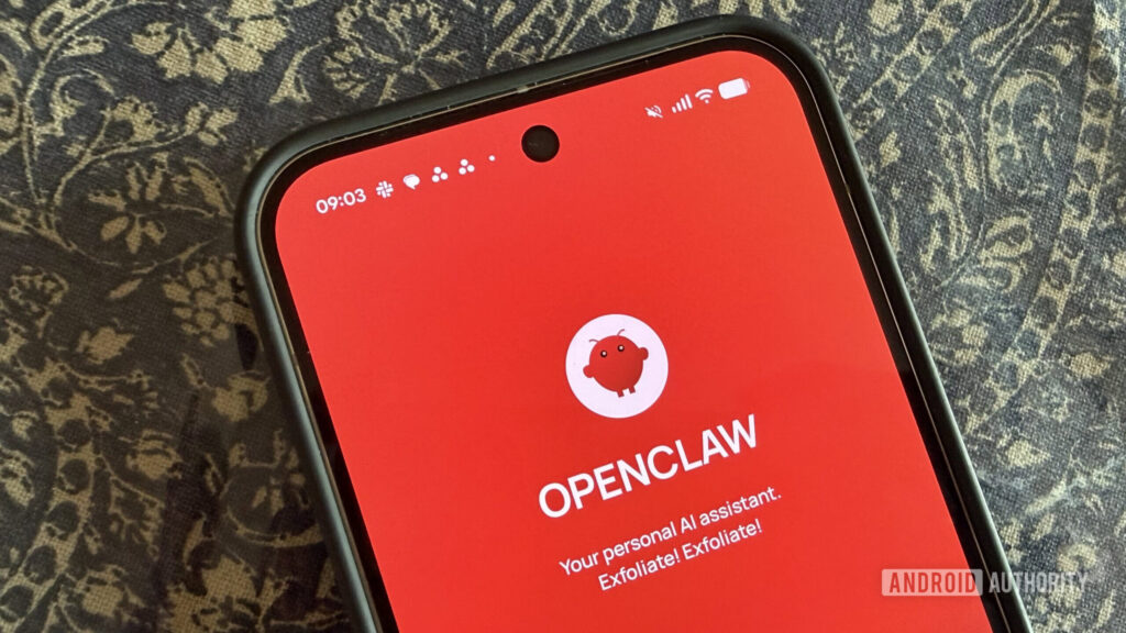 OpenClaw allows AI agents to take actions for you.