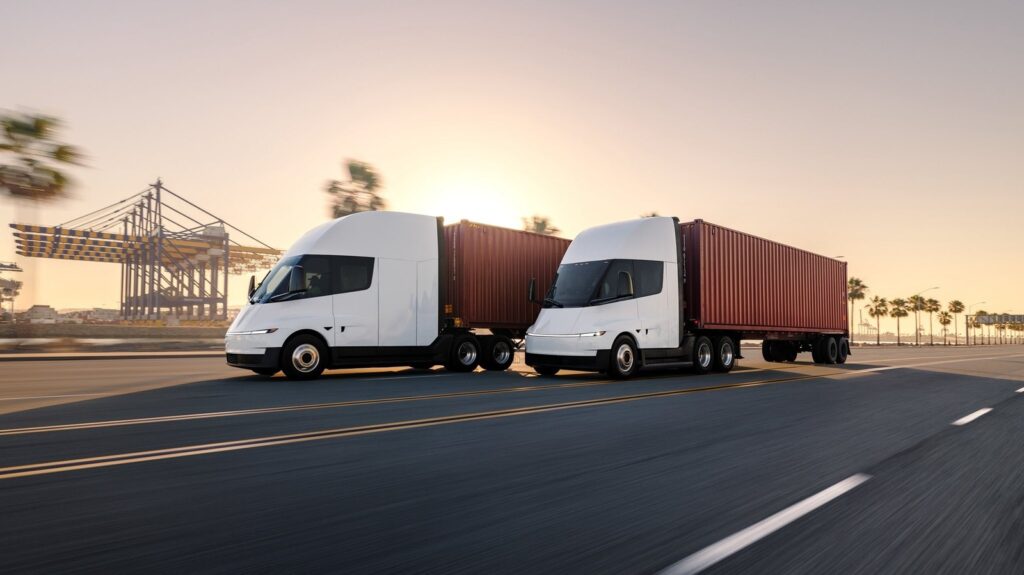 Tesla Scores Deal To Help Double The US Electric Semi-Truck Fleet